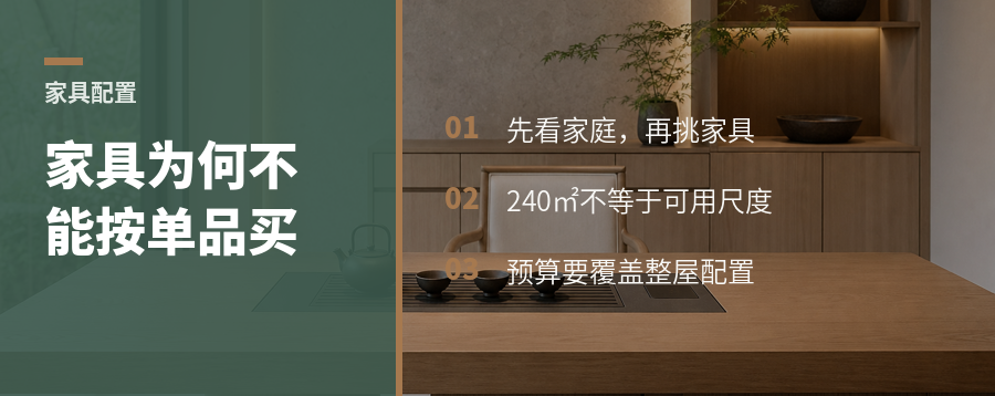240平意式极简，家具为何不能按单品买