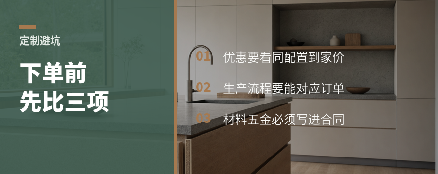 家具别急着下单：到店到厂对比三项再决定