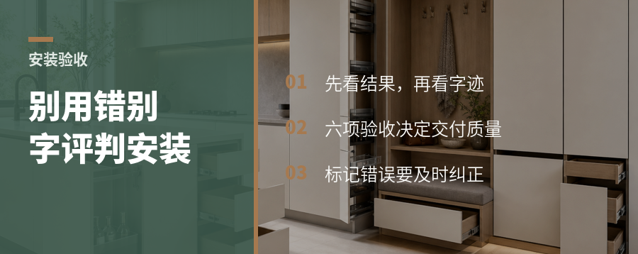 看得懂错别字不等于装得好全屋定制该看什么