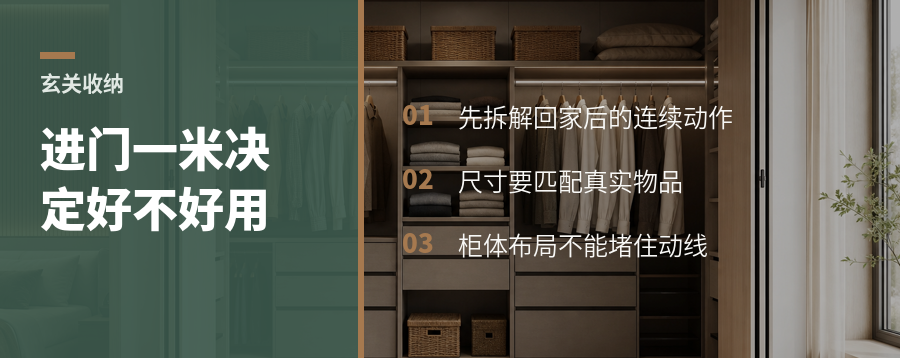 进门一米，决定全屋定制是否好用