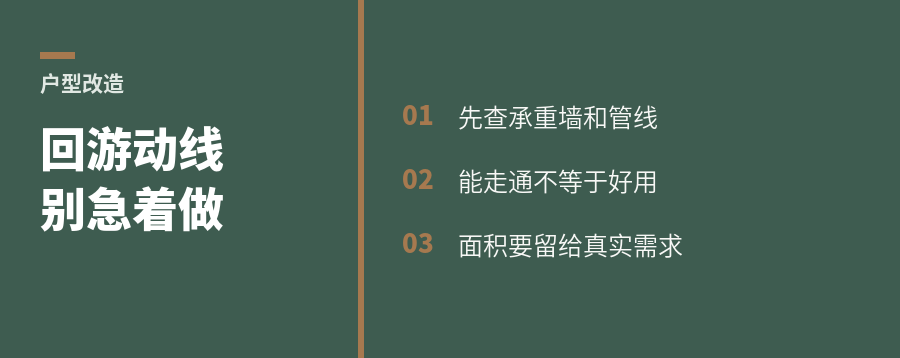 想做回游动线前先看承重墙和户型尺度