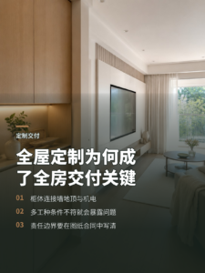 全屋定制为何成了全房交付的关键一环