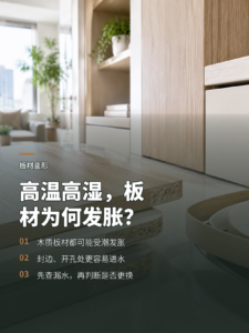 高温高湿下，为什么各种板材都可能发胀