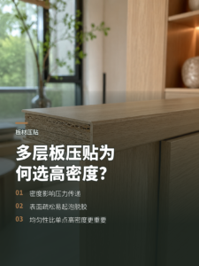 多层板压贴为什么要选密度高的基材