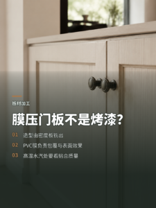 一块造型密度板，如何变成膜压门板