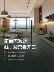 厨房餐厅怎么做出真正好用的环绕动线