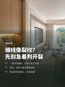 素色紫板面像开裂？细线交印痕这样辨认