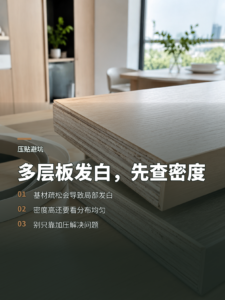 多层板压贴总发白，基材密度为何是关键