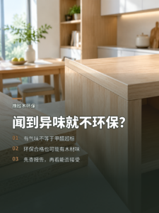 橡胶木有异味就不环保？先分清两件事