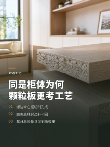 同样是做柜体，为什么颗粒板封边更考验工艺