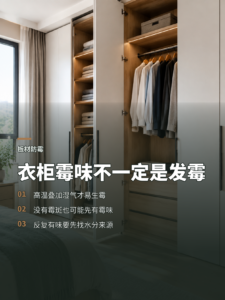 衣柜一股霉味真是板材在“发霉”吗？