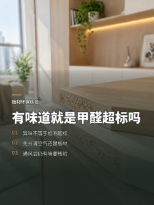 闻到异味不等于甲醛超标，板材味道要这样判断