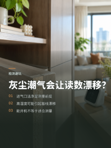 甲醛检测仪怕灰尘和潮气，环境会影响传感器
