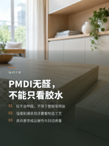 PMDI板材为何能做到无醛却不能只看胶水