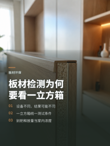 板材甲醛检测，为什么要看一立方气候箱