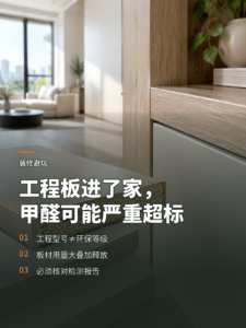 工程板材进了家，甲醛为何可能严重超标