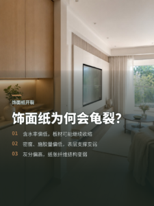 饰面纸为什么会龟裂？三个参数给出线索