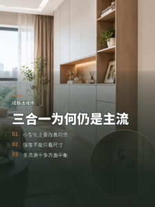 三合一为何仍是板式柜体的主流连接方案