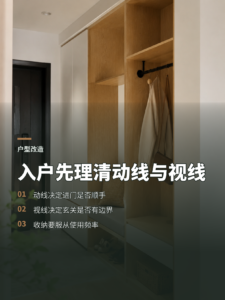 进门先理清两条线，入户空间才有秩序边界