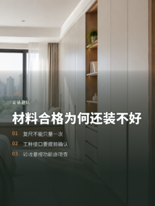 材料选对了，为什么安装现场还会出问题？