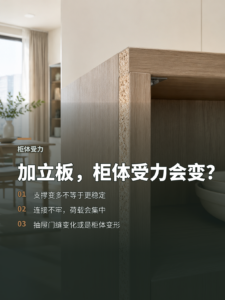 一个立板为何会让柜体受力变复杂
