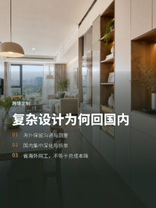 海外定制为何把复杂设计放回国内