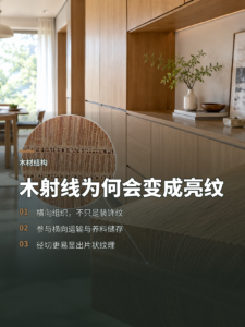木材里的横向通道：木射线到底做什么