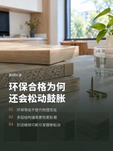 同样看环保等级，握钉力和防潮差别在哪