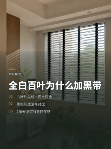 老洋房全用百叶，为什么要把百叶带做成黑色
