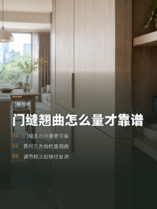 定制门板验收：门缝和翘曲怎么量才靠谱