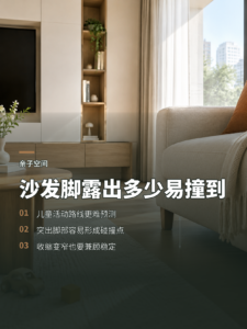 沙发脚露出多少才容易让孩子碰到