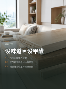 闻不到味道就代表板材环保吗？答案没这么简单