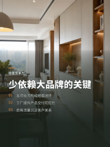 有工厂有流量，定制企业为何能少依赖大品牌？