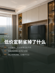 同样一套全屋定制，低价到底省掉了什么