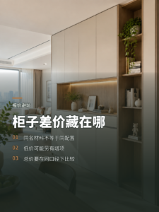 同一套柜子报价差很多，钱究竟花在哪