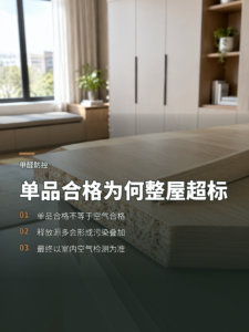 单件都合格，装进一间房为何仍会甲醛超标