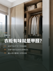 打开衣柜闻到的味道，真的是甲醛吗