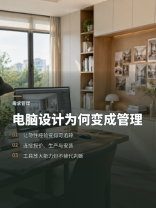 用电脑做设计后，他为何从艺术家变成管理者