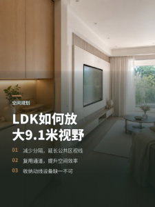 9.1米视野背后，LDK为何让公共区更好用