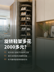 旋转鞋架为何要多花2000多元