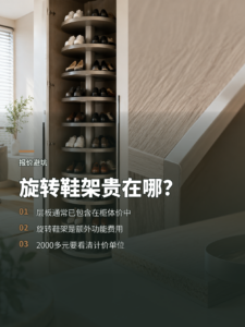 旋转鞋架报价2000多元，贵在哪一项？