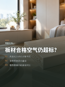 板材合格，为什么房间空气检测仍可能超标