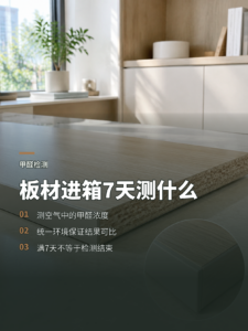 50公分板放进气候箱，7天到底测什么
