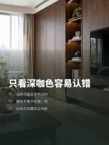 黑胡桃只看深咖色，为什么容易认错