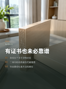 板材有证书就靠谱吗？真伪和环保等级这样核验