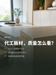 品牌板材由工厂代工，消费者该怎么判断质量？