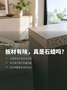板材有股味，真是防水石蜡在作怪吗