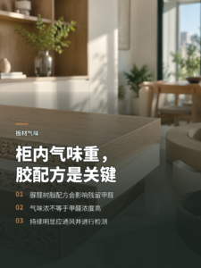 板材气味从哪来？胶黏剂配方里的甲醛比例是关键
