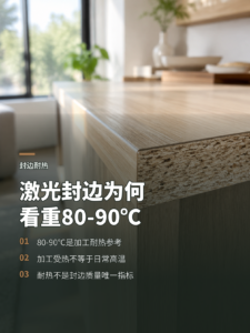 激光封边带为什么看重八九十度的耐热能力