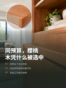 同样预算做全屋定制，樱桃木为何常被选中
